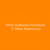 Döviz Kullanan Firmalara E-Döviz Başvurusu Ücreti