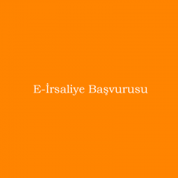 E-İrsaliye Başvuru Ücreti